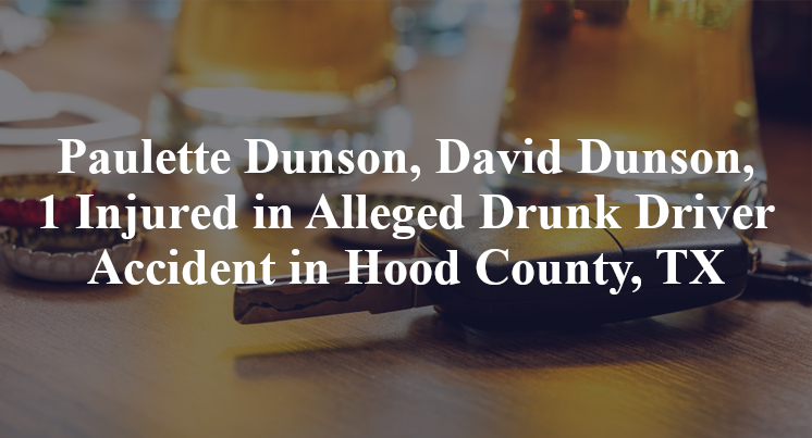 Paulette Dunson, David Dunson, 1 Injured In Alleged Drunk Driver